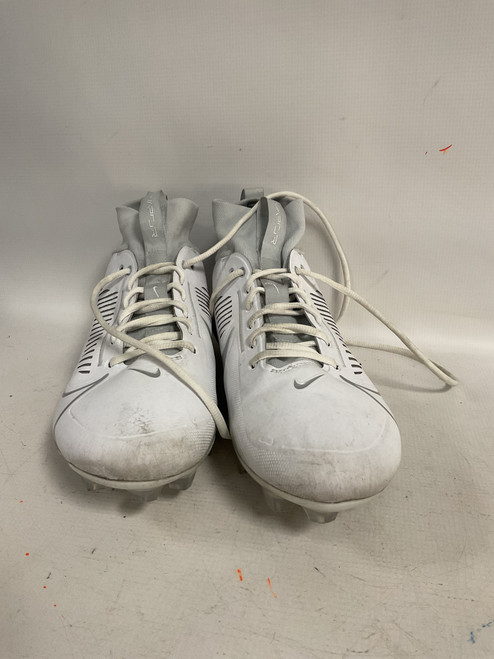 Vist Large View of Product Image Which is Used Nike VAPOR EDGE PRO 360 2 Adult FB Cleats White Senior 14