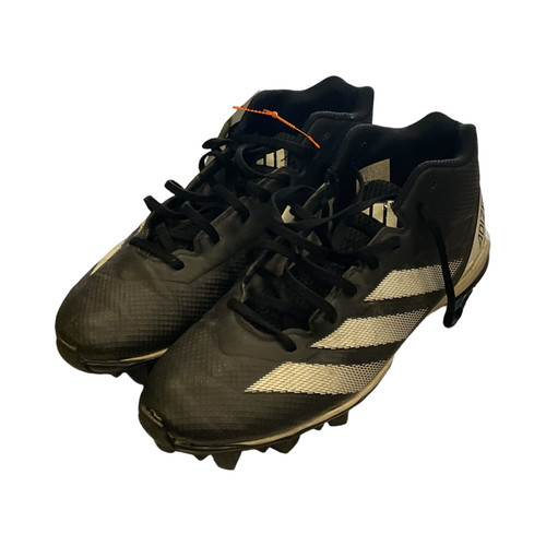 Vist Large View of Product Image Which is Adidas, ADIZERO, Adult, FB Cleats, Black, Senior 9