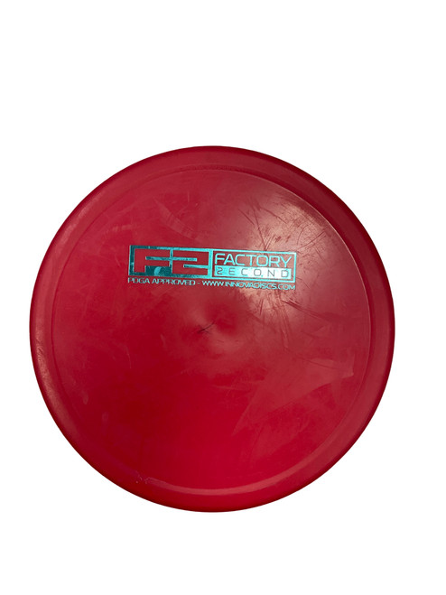 Vist Large View of Product Image Which is Innova, F2, Disc Golf, Mid Range, Red