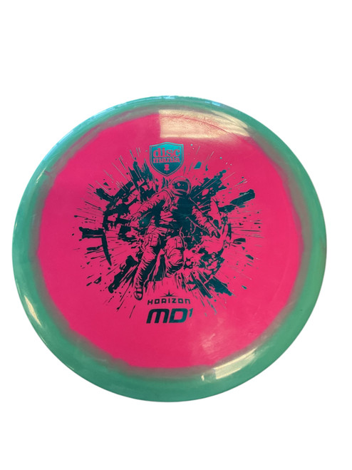 Vist Large View of Product Image Which is Used Discmania HORIZON MD1 Disc Golf Mid Range Pink