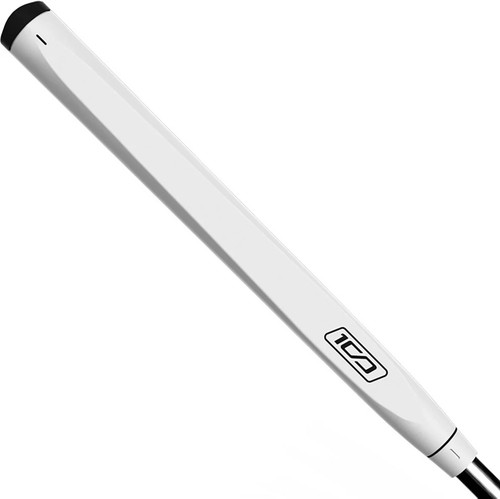 Vist Large View of Product Image Which is New SS DEEP ETCH SMOOTH WHT PUTTER GRIP