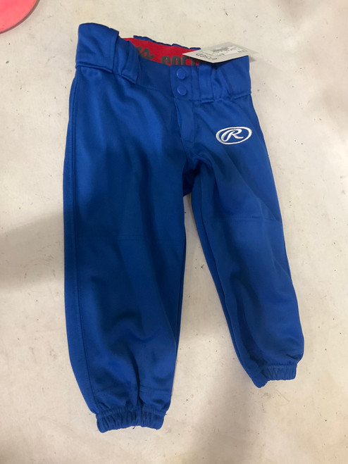 Vist Large View of Product Image Which is Used Rawlings SB PANTS SML BB/SB Pant Girls Royal Blue SM