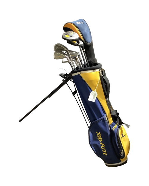 Vist Large View of Product Image Which is Used Top Flite XL J Jr Package Set RH Navy Blue 6 Piece