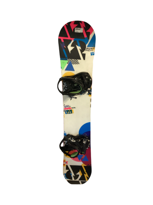 Vist Large View of Product Image Which is Used K2 VOOM Mens Board/Bindings White 148 cm