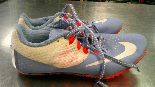 Vist Large View of Product Image Which is Used Nike Track & Field Cleats Jr White Junior 06