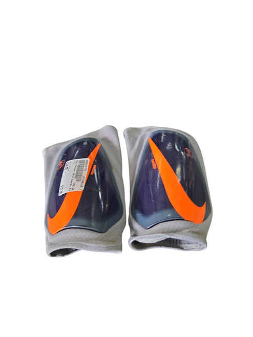 Vist Large View of Product Image Which is Used Nike Soccer Shin Guards Youth Orange MD