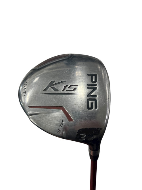 Vist Large View of Product Image Which is Used Ping K15 Mens Fairway Wood RH 3 Wood