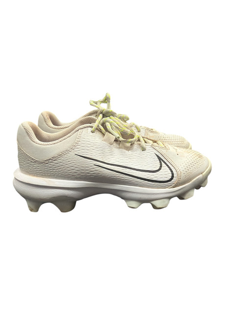 Vist Large View of Product Image Which is Used Nike - BB/SB Cleats White Youth 06.0