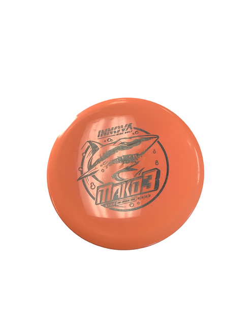 Vist Large View of Product Image Which is Used Innova MAKO 3 Disc Golf Mid Range Orange