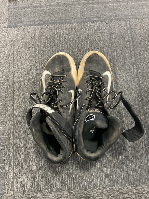 Vist Large View of Product Image Which is Used Nike HURACHE BASEBALL CLEATS BB/SB Cleats Black Senior 11