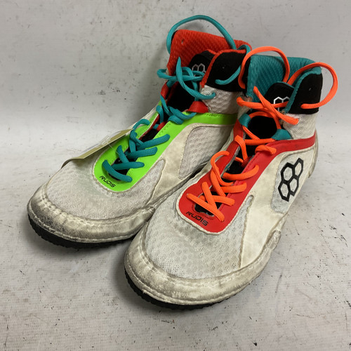 Vist Large View of Product Image Which is Used RUDIS ALPHA 2.0 Wrestling Shoes White Senior 9