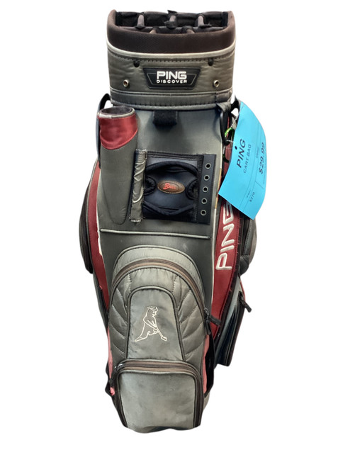 Vist Large View of Product Image Which is Used Ping CART BAG Mens Cart Bag Red