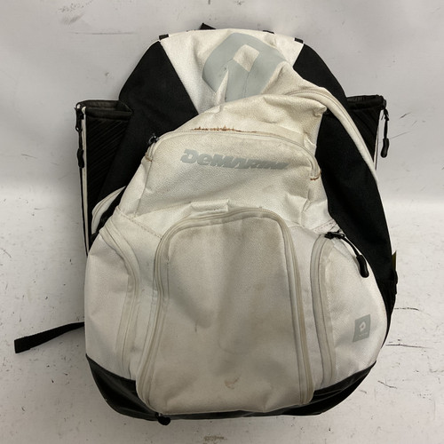 Vist Large View of Product Image Which is Used Demarini BB/SB Player Backpack White