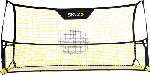 Vist Large View of Product Image Which is Used SKLZ QUICKSTER SOCCER TRAINER Soccer Training Aids Black And Yellow