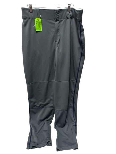 Vist Large View of Product Image Which is Used Champro Adult Piped Baseball Pant Dark Grey / Navy LG