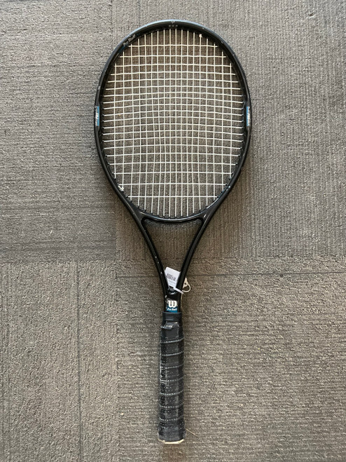 Vist Large View of Product Image Which is Used Wilson PRO STAFF 4.5 SI Adult Tennis Racquet Black Unknown