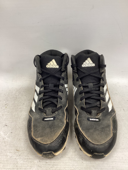 Vist Large View of Product Image Which is Used Adidas ICON CLEATS BB/SB Cleats Black Senior 8