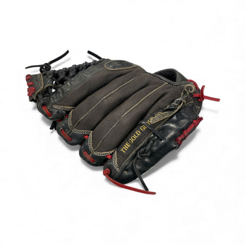 Vist Large View of Product Image Which is Used Rawlings PRO204M BB/SB Glove RH Throw Black 11 1/2"