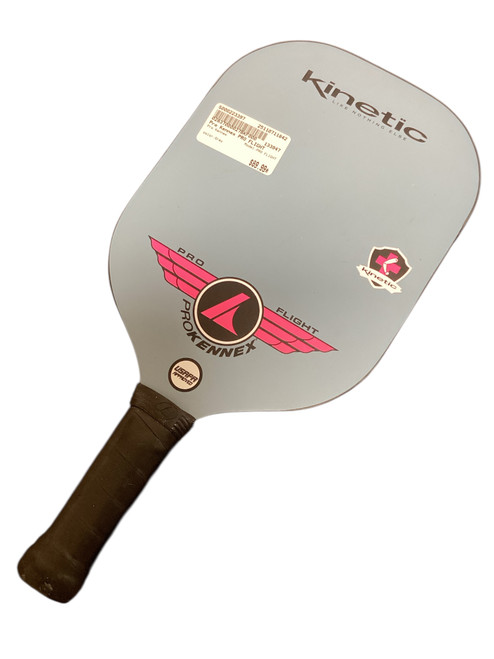 Vist Large View of Product Image Which is Used Pro Kennex PRO FLIGHT Pickleball Racquet Grey
