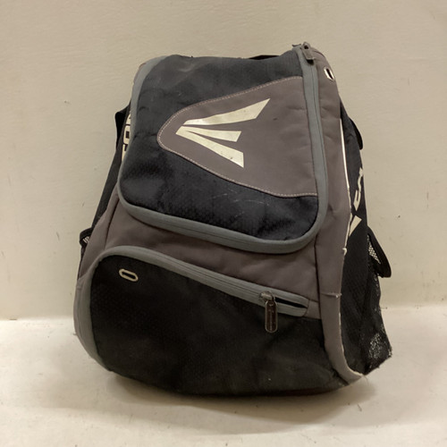Vist Large View of Product Image Which is Used Easton BACK PACK - BLACK AND GRAY BB/SB Player Backpack Black