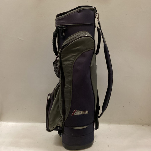 Vist Large View of Product Image Which is Used Datrek USA Mens Cart Bag Grey And Navy Blue