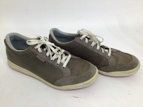 Vist Large View of Product Image Which is Used Ashworth CARDIFF MENS 11 SPIKELESS GOLF SHOE Mens Golf Shoes Brown Senior 11