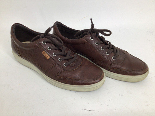 Vist Large View of Product Image Which is Used Ecco SOFT 7 SR 11 MEN GOLF SHOES Mens Golf Shoes Brown Senior 11