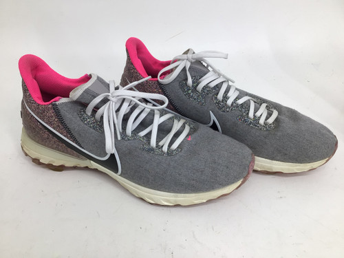 Vist Large View of Product Image Which is Used Nike AIR ZM INFINITY TOUR NEXT SR 12 WMNS Womens Golf Shoes Grey Senior 12