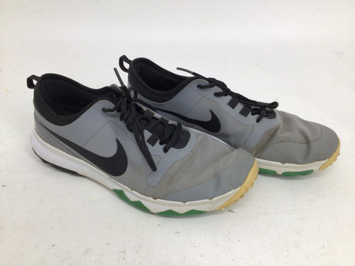 Vist Large View of Product Image Which is Used Nike FI IMPACT 2 SPIKELESS GOLF SR 11 Mens Golf Shoes Grey Senior 11
