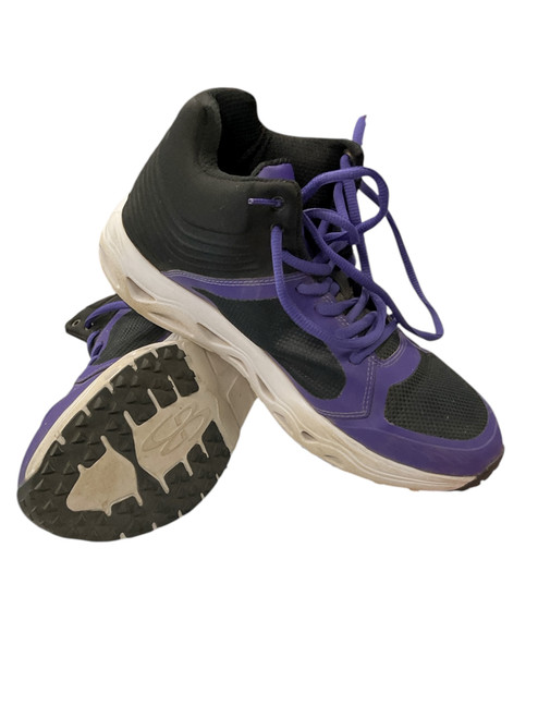 Vist Large View of Product Image Which is Used BoomBah TURF CLEAT BB/SB Cleats Purple Senior 9.5