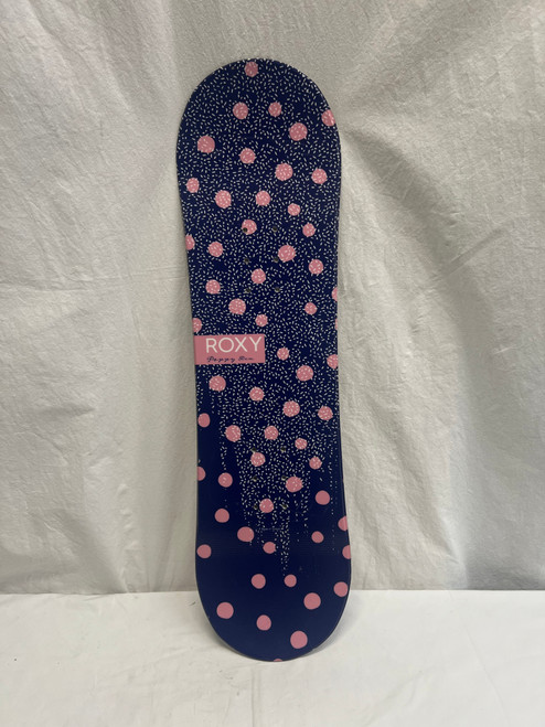 Vist Large View of Product Image Which is Used Roxy POPPY Girls Snowboard Only Navy Blue 80 cm