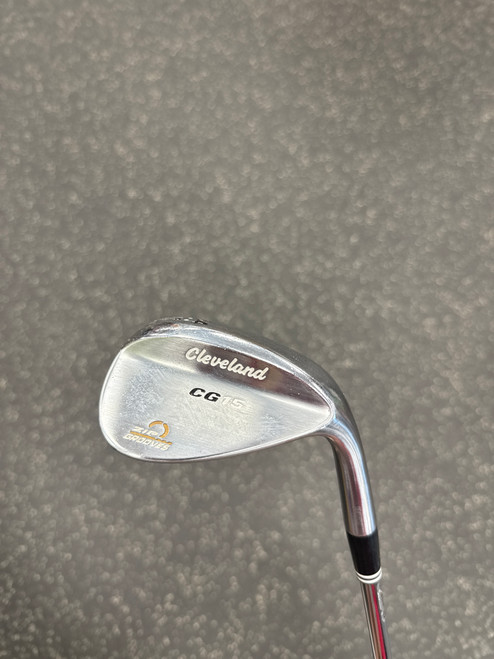 Vist Large View of Product Image Which is Used Cleveland CG15 ZIP GROOVES Golf Wedge Mens RH 54 Degree