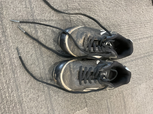 Vist Large View of Product Image Which is Used Easton BASEBALL CLEATS BB/SB Cleats Black Youth 12.0