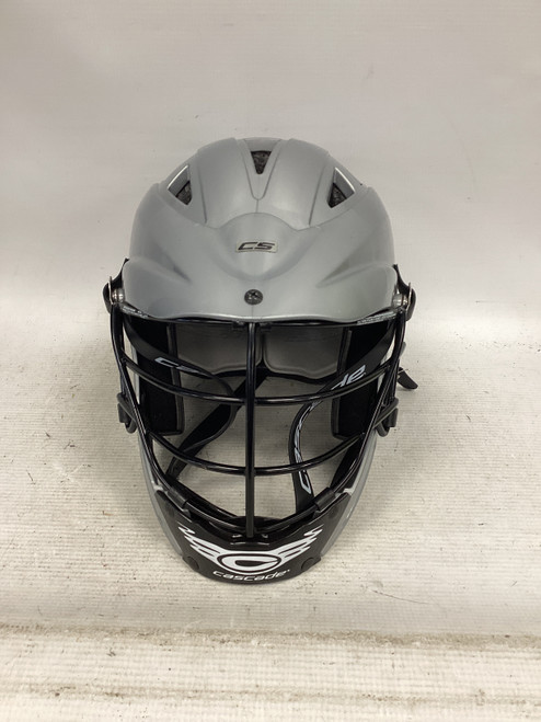 Vist Large View of Product Image Which is Used Cascade CS Lacrosse Helmet Grey One Size