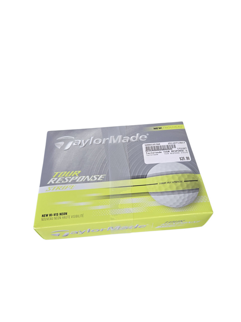 Vist Large View of Product Image Which is Used Taylormade TOUR RESPONSE STRIPE 12 Pack - Golf Balls