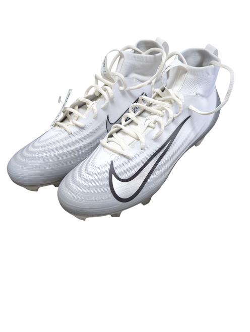 Vist Large View of Product Image Which is Used Nike Adult FB Cleats White Senior 10.5