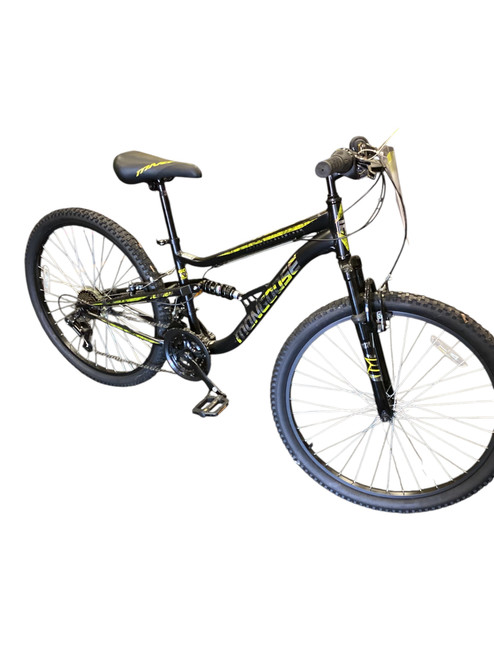 Vist Large View of Product Image Which is Used Mongoose STANDOFF Mountain Bike Mens Black 58-61cm - 23-24" - XXL Frame