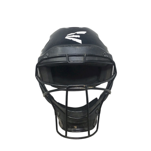 Vist Large View of Product Image Which is Used Easton YTH CATCHERS HELMET Catchers Helmet w/Mask Black SM