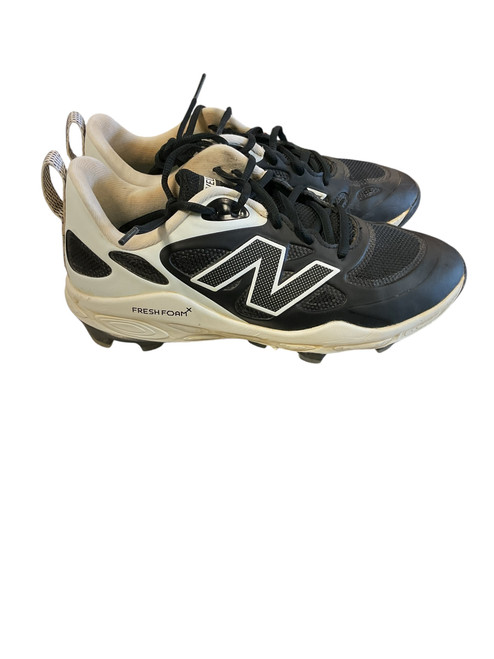 Vist Large View of Product Image Which is Used New Balance VELOV4 BB/SB Cleats Black Senior 8