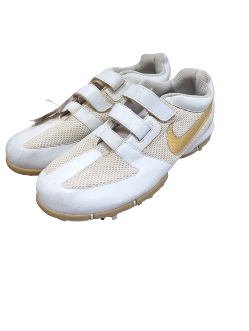 Vist Large View of Product Image Which is Used Nike Womens Golf Shoes White Senior 8