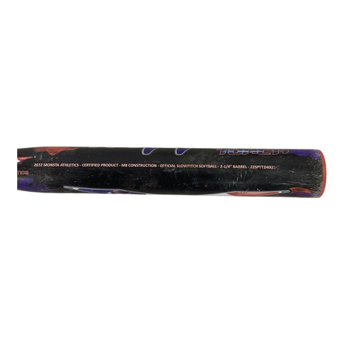 Vist Large View of Product Image Which is Used Monsta TRIPPIN TORCH BB/SB Slowpitch Bat 26"