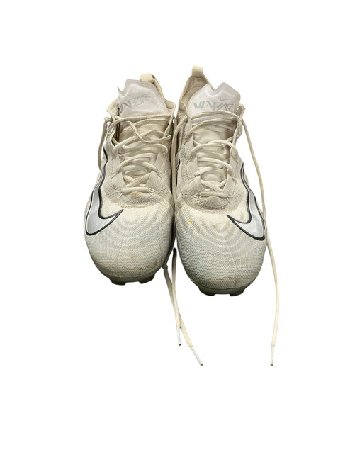 Vist Large View of Product Image Which is Used Nike Adult FB Cleats White Senior 11.5