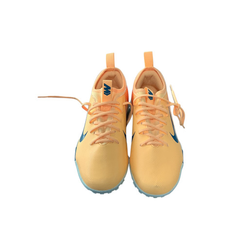 Vist Large View of Product Image Which is Used Nike Soccer Indoor Shoes Orange Junior 04.5