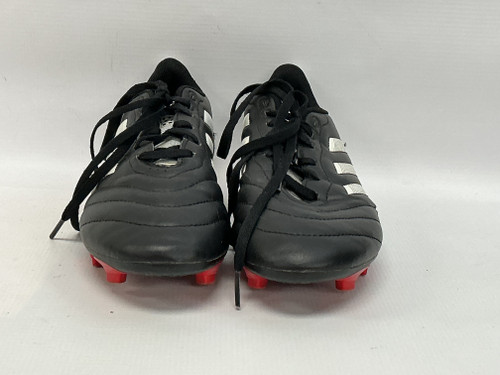 Vist Large View of Product Image Which is Used Adidas Soccer Cleats Black Youth 07.5