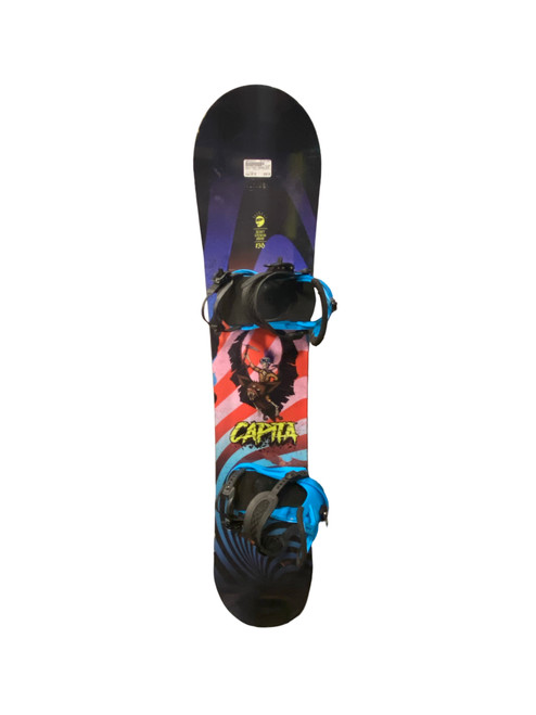 Vist Large View of Product Image Which is Used Capita SCOTT STEVENS MINI Boys Board/Binding Black 130 cm