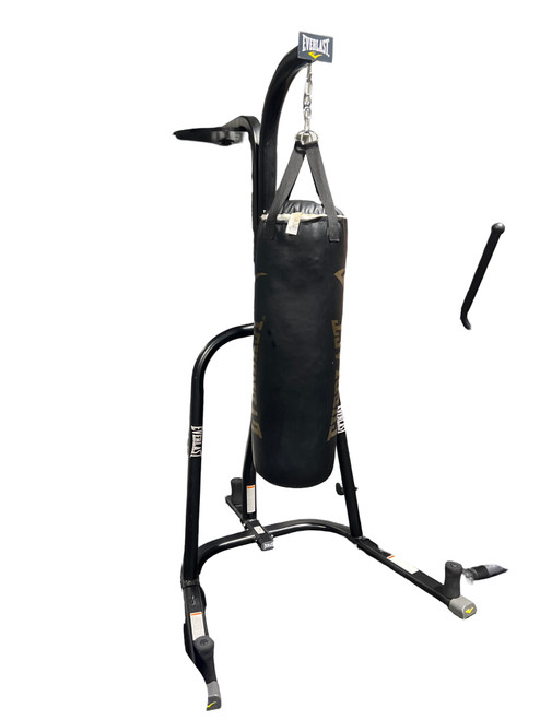 Vist Large View of Product Image Which is Used Everlast HEAVY BAG STAND W BAG Boxing Bag Stand