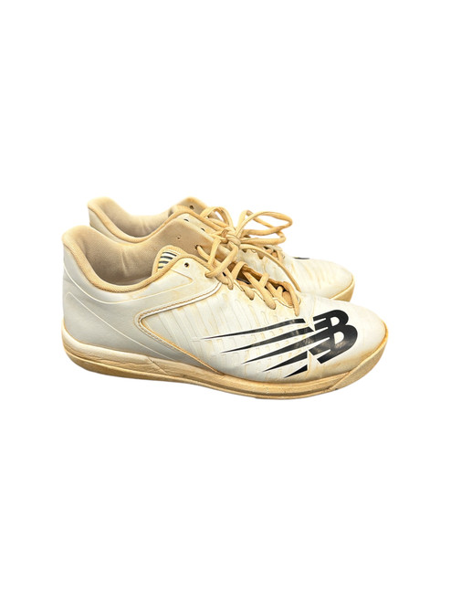 Vist Large View of Product Image Which is Used New Balance - BB/SB Cleats White Senior 7