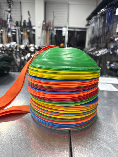 Vist Large View of Product Image Which is Used 48 DISC MARKERS Soccer Field Marker None