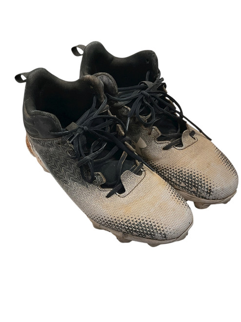 Vist Large View of Product Image Which is Used Under Armour 3027042-001 BB/SB Cleats Black Senior 10