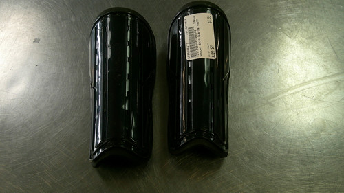 Vist Large View of Product Image Which is Used Soccer Shin Guards Youth Black SM